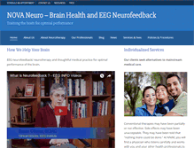 Tablet Screenshot of novaneurotherapy.com